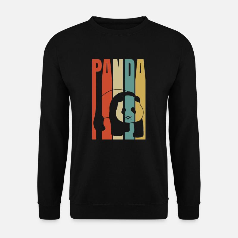 Panda - Sweat-shirt Unisexe - noir