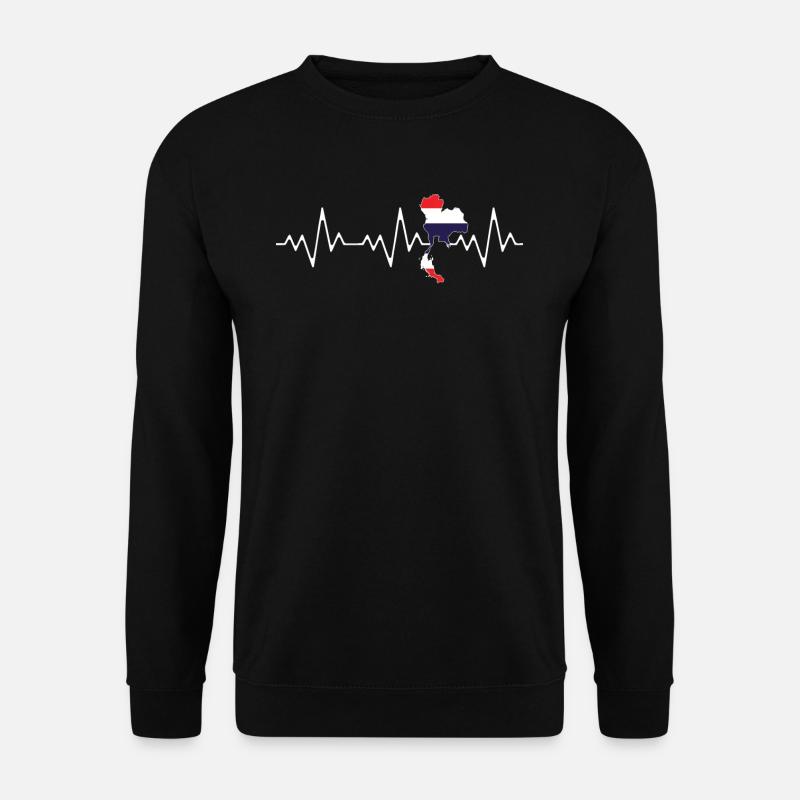 Thailand - Unisex Pullover - Schwarz