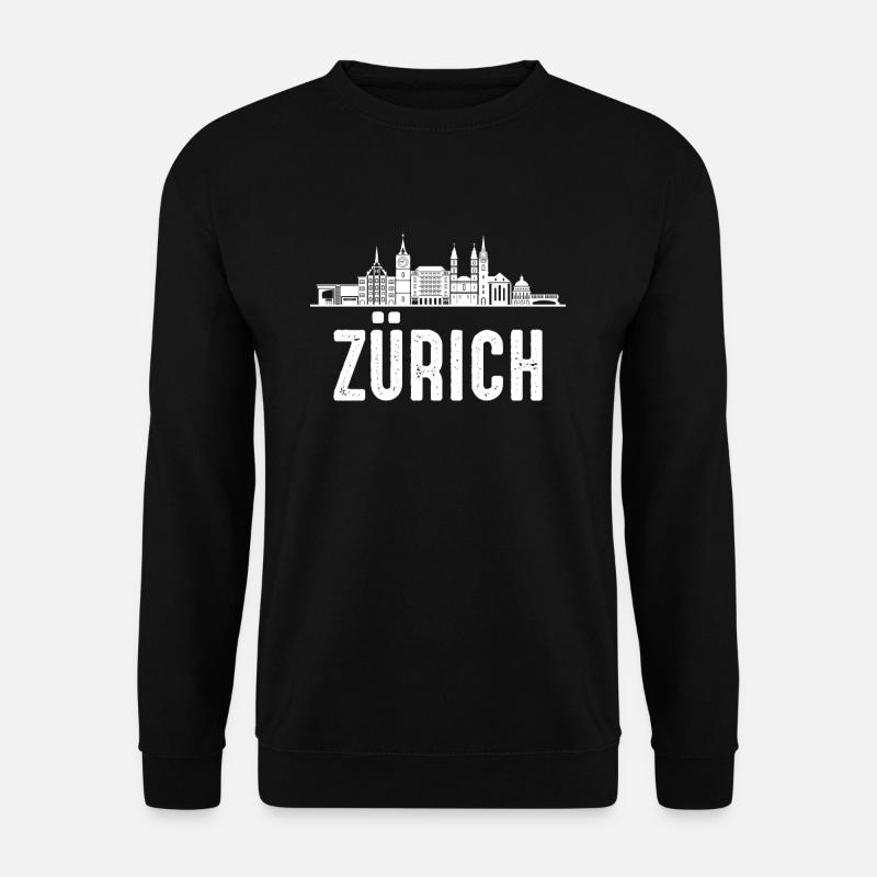 Zürich - Unisex Pullover - Schwarz