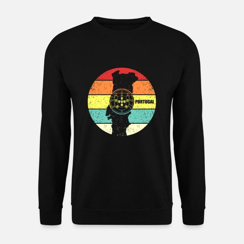 Portugal - Unisex Pullover - Schwarz