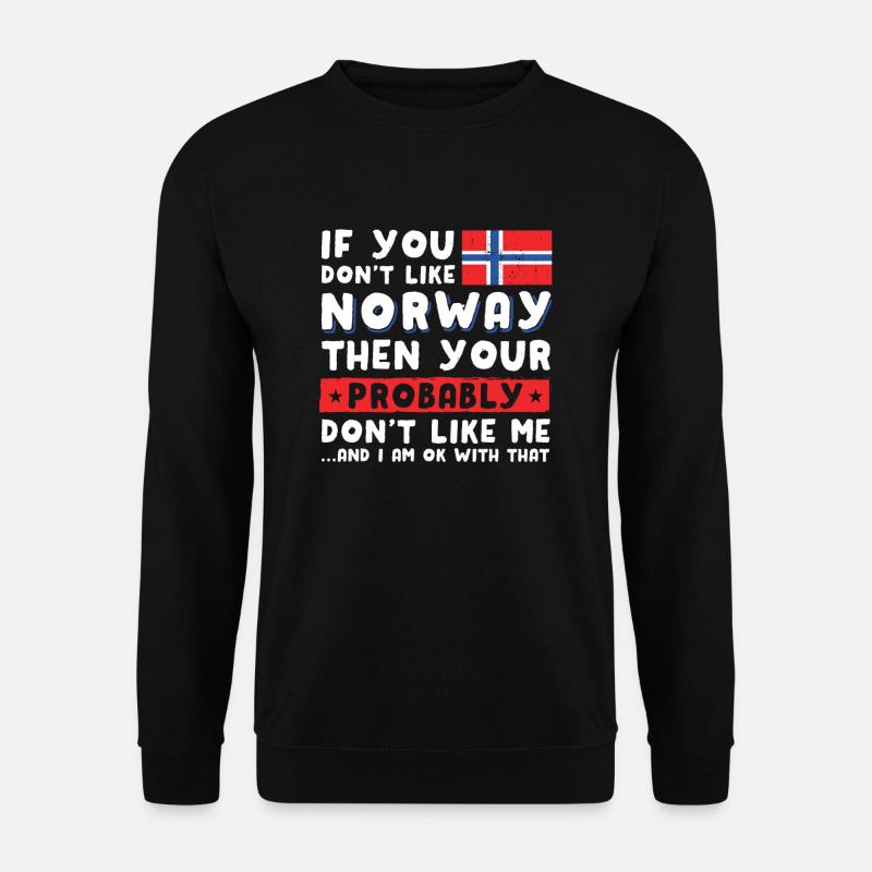 Norway - Unisex Sweatshirt - black