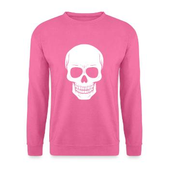 Totenkopf - Unisex Pullover - Pink - Vorne