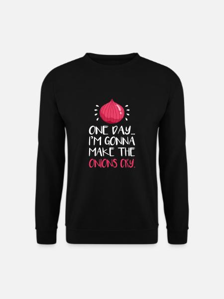 Zwiebel - Unisex Pullover - Schwarz