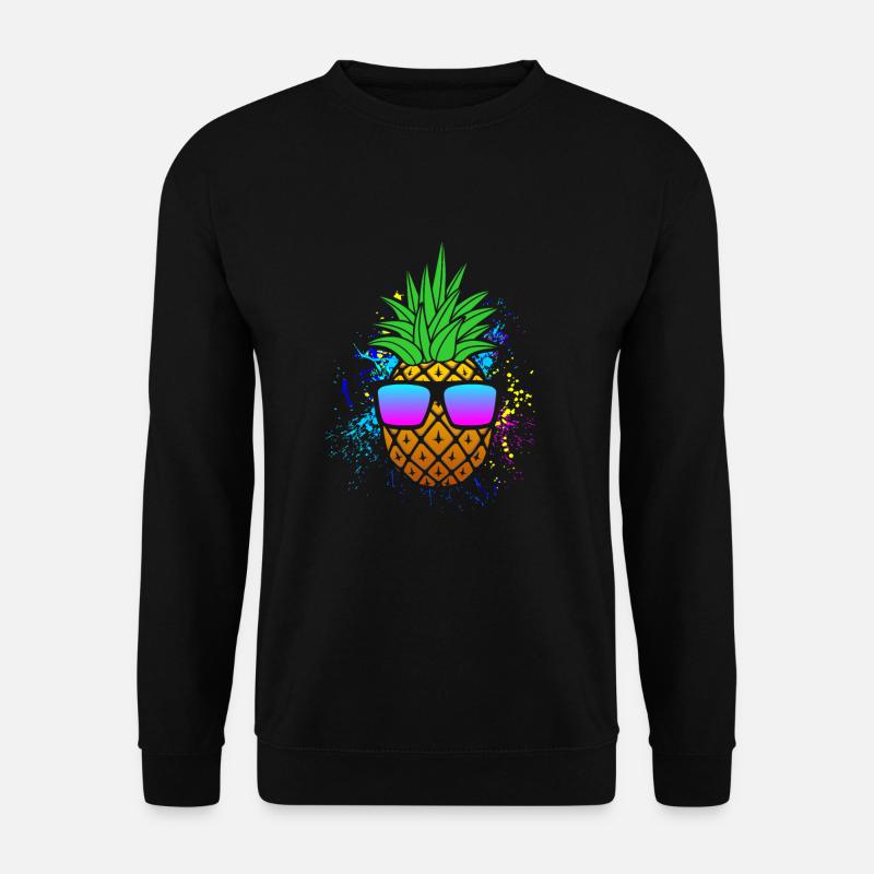 ananas - Sweat-shirt Unisexe - noir