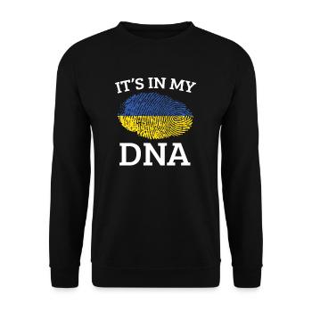 Ukraine - Sweat-shirt Unisexe - noir - Devant - Alina (178cm) & Michal (187cm)