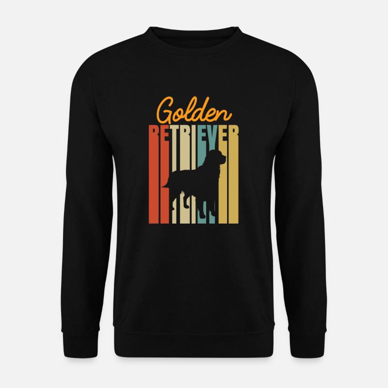 Golden Retriever - Unisex Pullover - Schwarz
