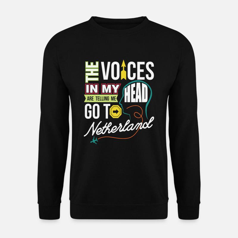 Netherlands - Unisex Sweatshirt - black