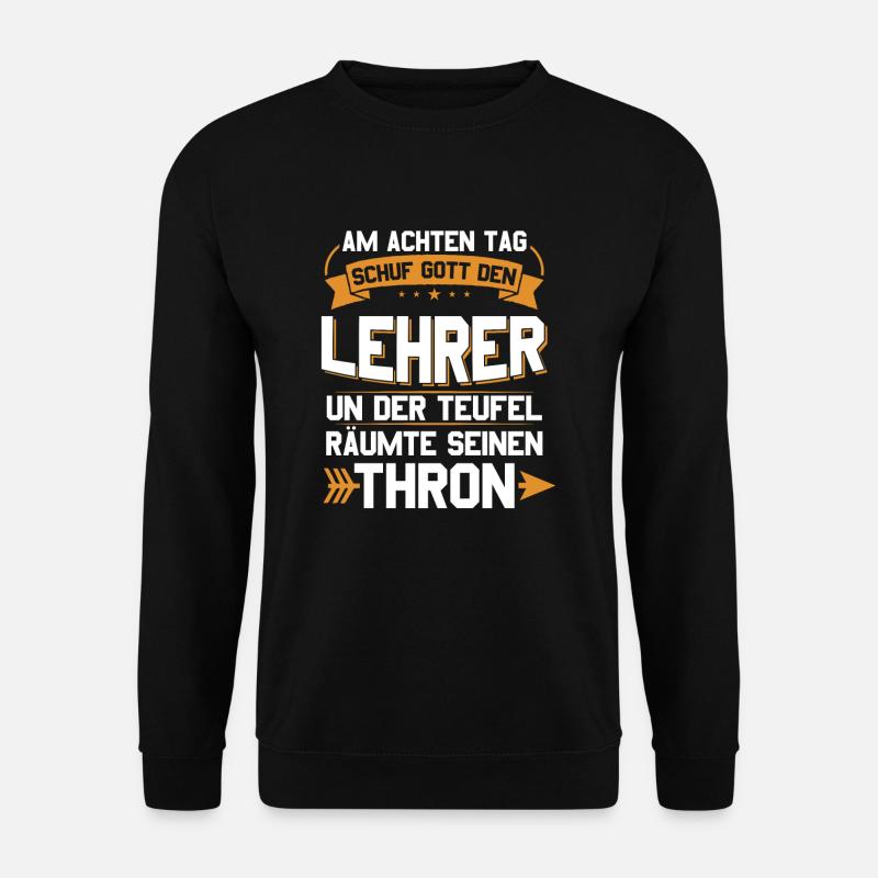 Lehrer - Unisex Pullover - Schwarz