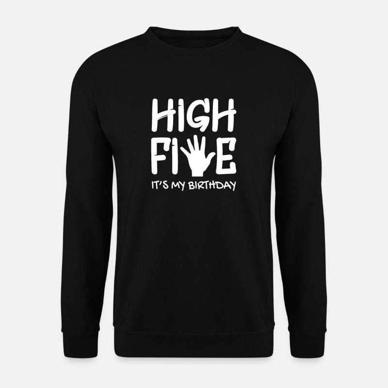 5th birthday - Unisex Sweatshirt - black