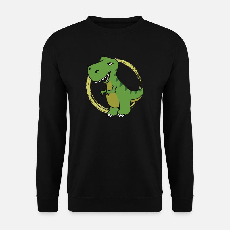 Dino Dinosaurier - Unisex Pullover - Schwarz