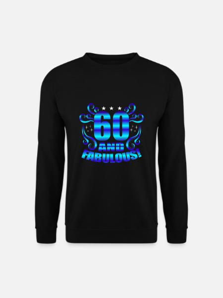 60. Geburtstag - Unisex Pullover - Schwarz