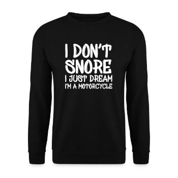 paroles drôles - Sweat-shirt Unisexe - noir - Devant - Alina (178cm) & Michal (187cm)