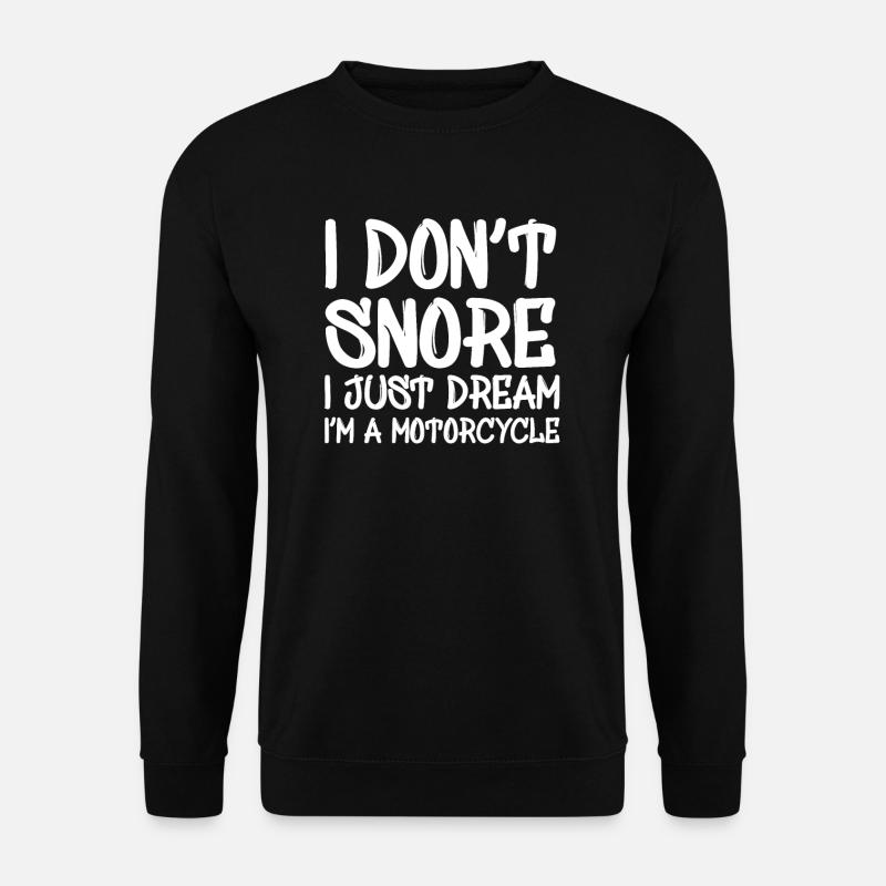 lustiger Spruch lustige sprüche - Unisex Pullover - Schwarz