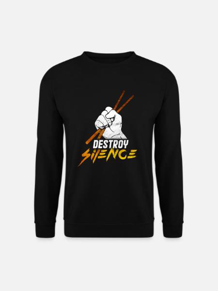 Drums - Unisex Sweatshirt - black