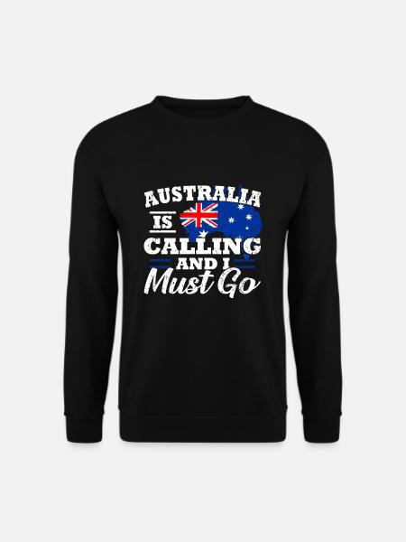 Australien - Unisex Pullover - Schwarz