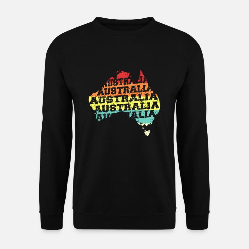 Australien - Unisex Pullover - Schwarz