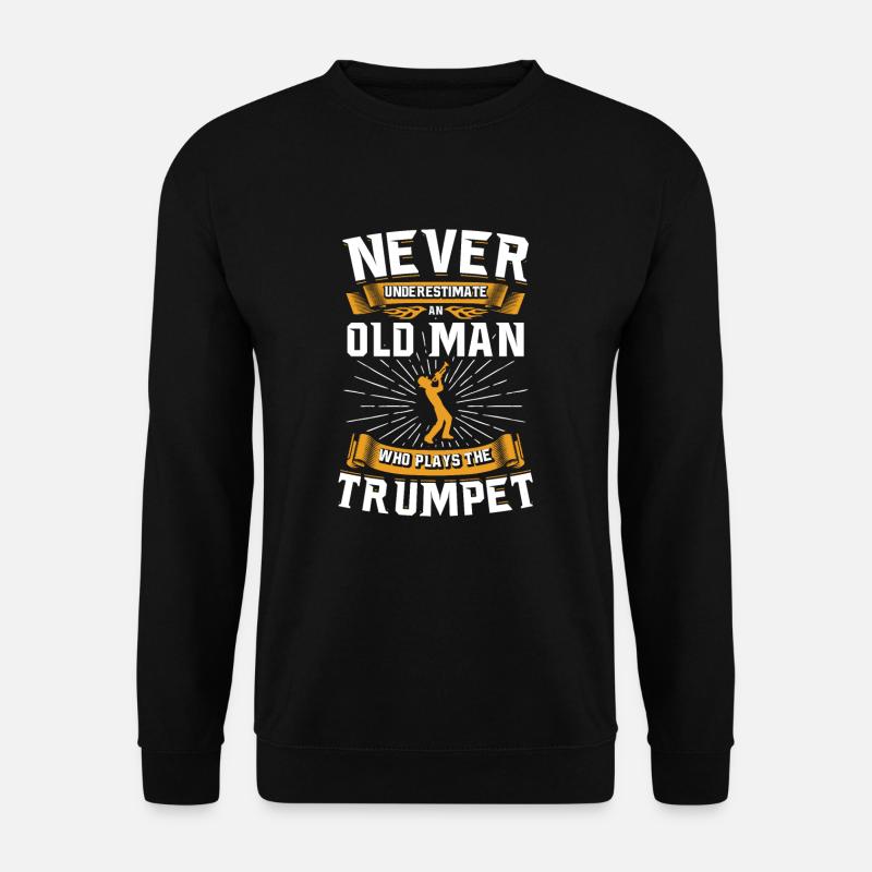 trompette - Sweat-shirt Unisexe - noir