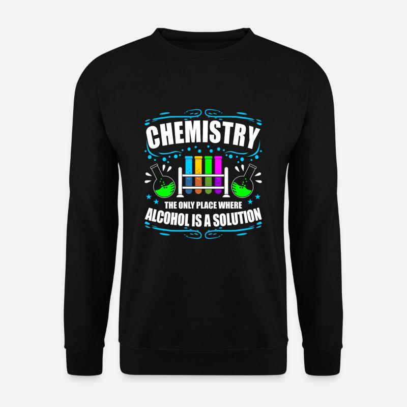 Chemie - Unisex Pullover - Schwarz