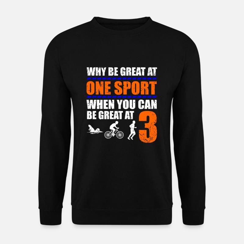 Triathlon - Unisex Sweatshirt - black