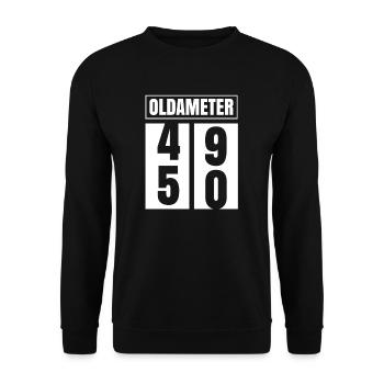 50ème anniversaire - Sweat-shirt Unisexe - noir - Devant - Alina (178cm) & Michal (187cm)