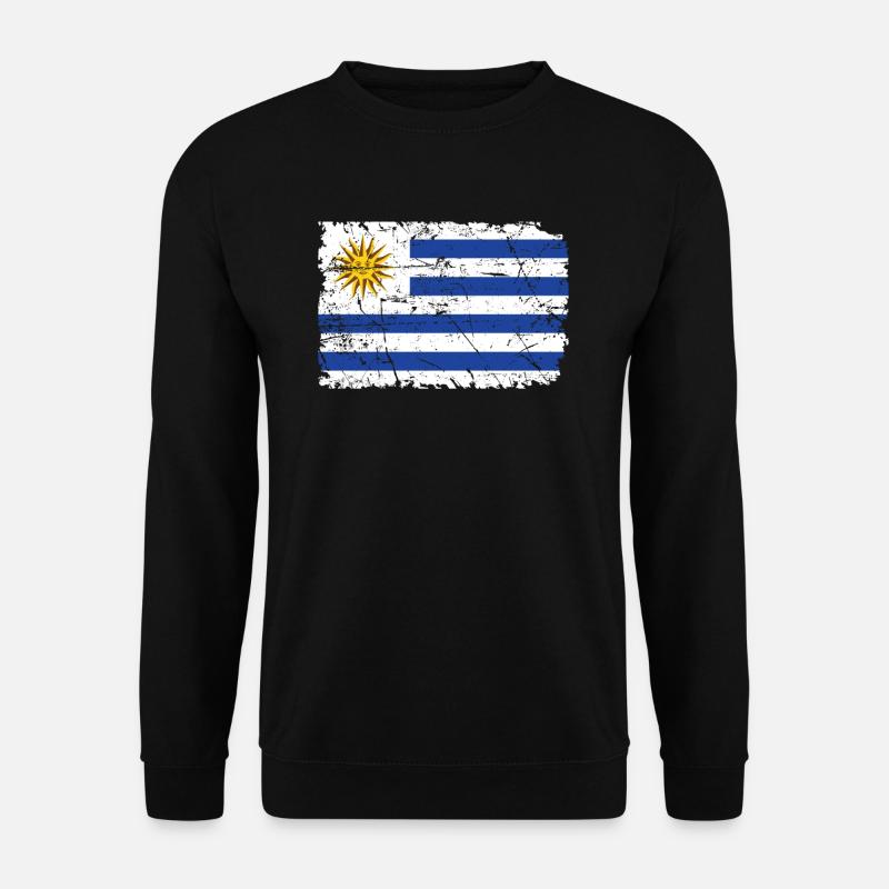 Uruguay - Unisex Pullover - Schwarz