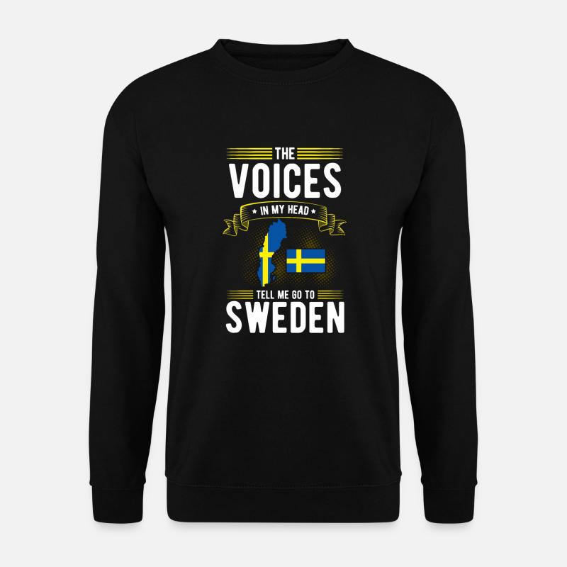 Schweden - Unisex Pullover - Schwarz