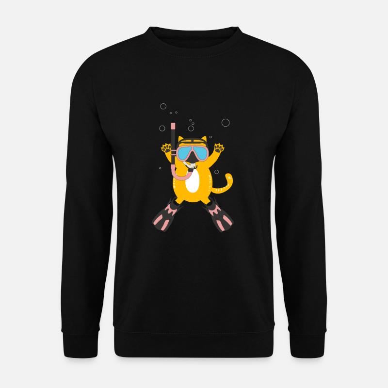 Tauchen - Unisex Pullover - Schwarz