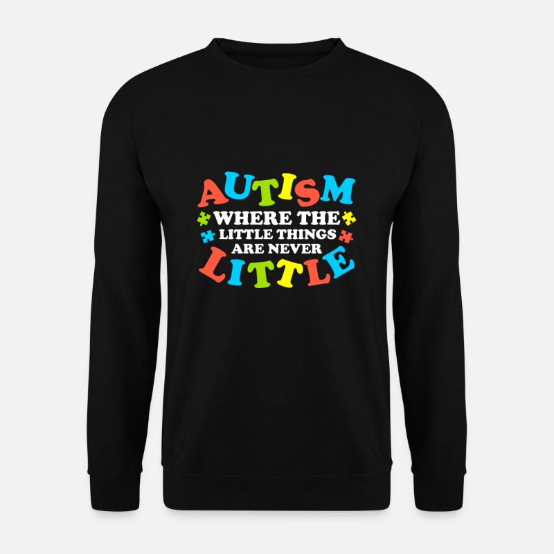 Autism - Unisex Sweatshirt - black