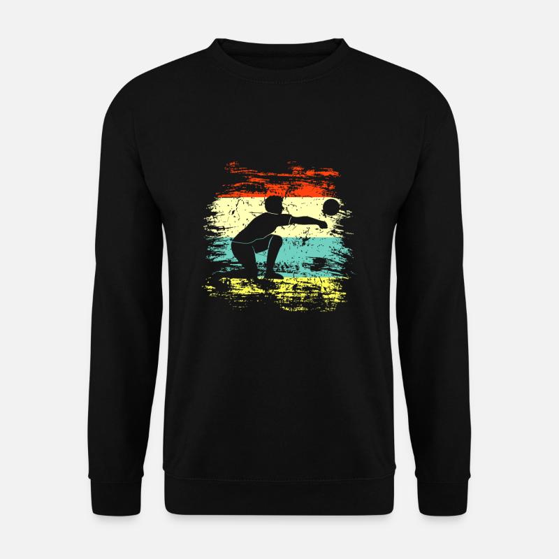 Volleyball - Unisex Pullover - Schwarz