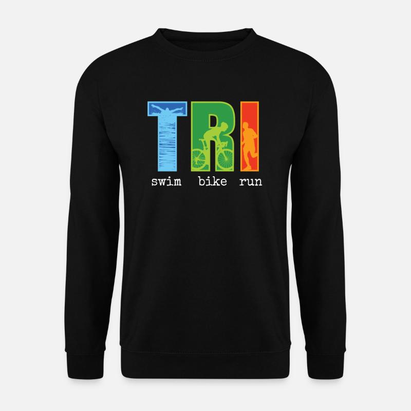Triathlon - Unisex Sweatshirt - black