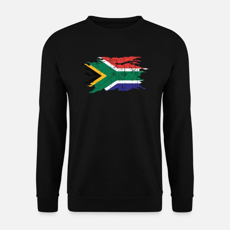 Südafrika - Unisex Pullover - Schwarz