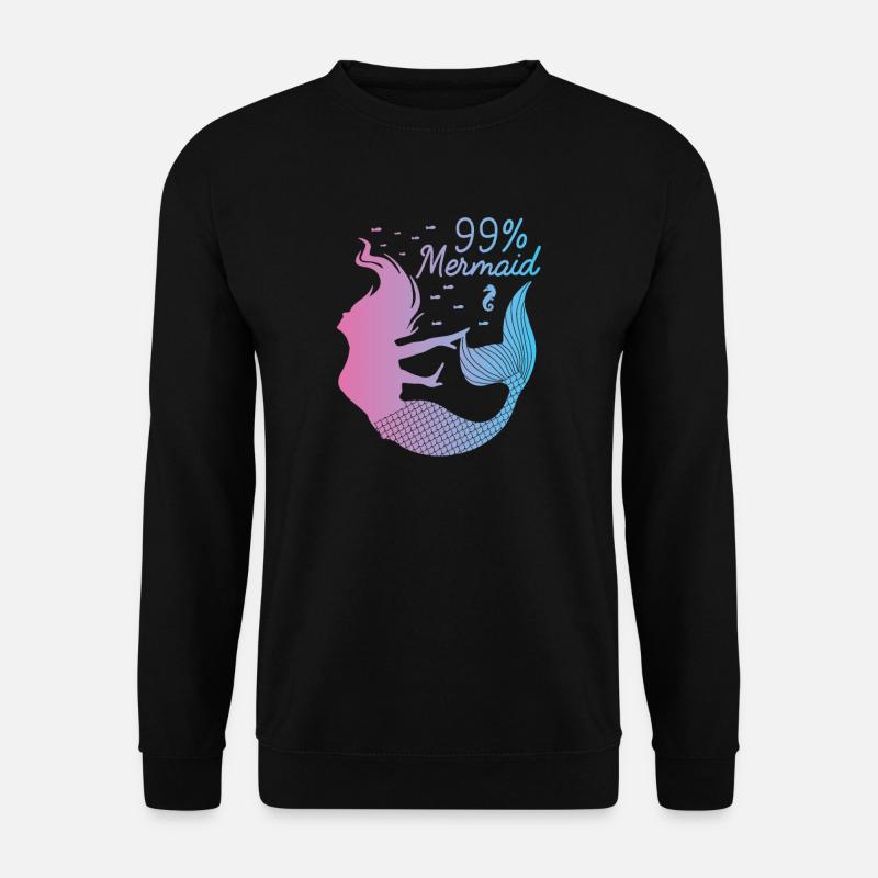 Mermaid - Unisex Sweatshirt - black