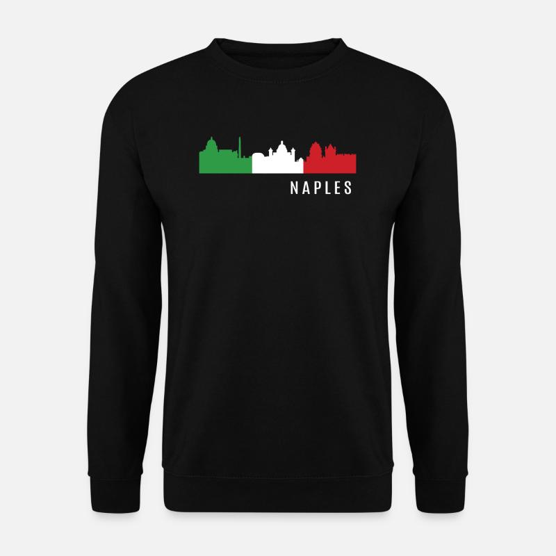 Naples Italy - Unisex Sweatshirt - black