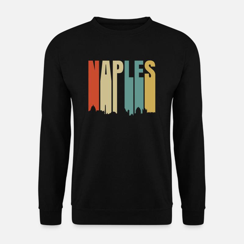 Naples Italy - Unisex Sweatshirt - black