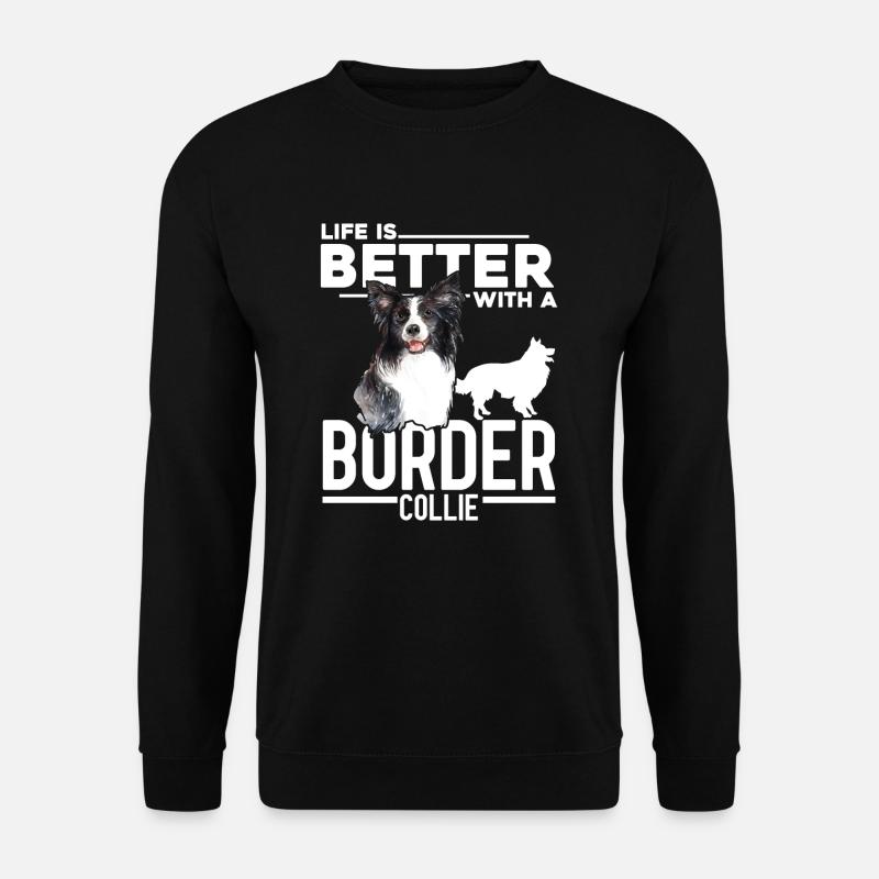 Border Collie - Unisex Sweatshirt - black