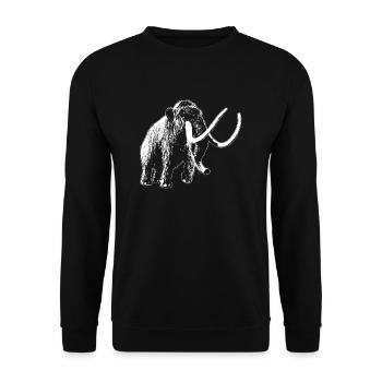 Mammoth - Unisex Sweatshirt - black - Front - Alina (178cm) & Michal (187cm)