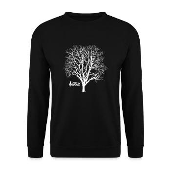 Nature Forêt Conservation des animaux rare cadeau Klim - Sweat-shirt Unisexe - noir - Devant - Alina (178cm) & Michal (187cm)