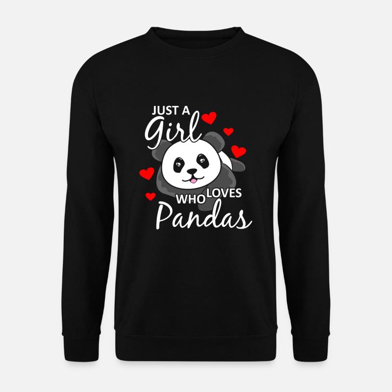 Panda - Sweat-shirt Unisexe - noir