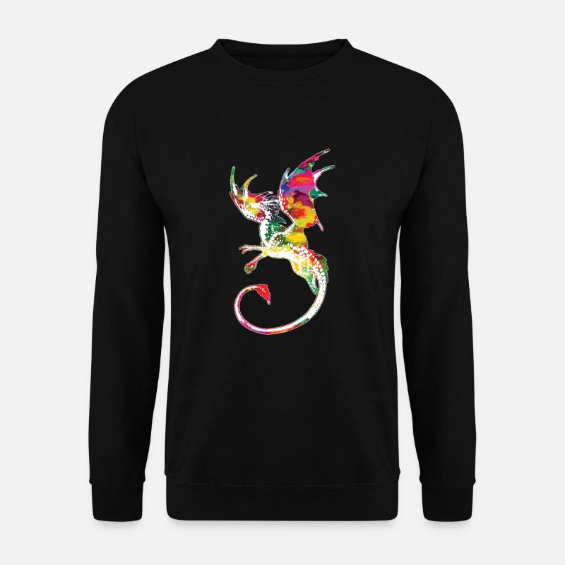 Dragon - Unisex Sweatshirt - black