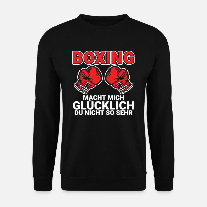 Boxen - Unisex Pullover - Schwarz