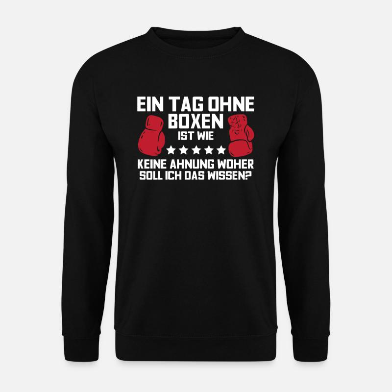 boxing - Unisex Sweatshirt - black
