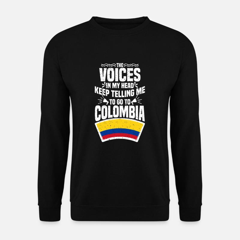 Kolumbien - Unisex Pullover - Schwarz