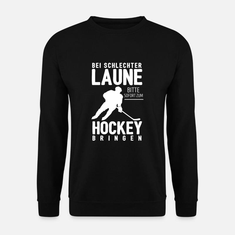 Hockey - Unisex Pullover - Schwarz