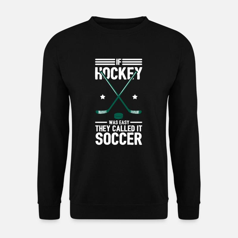 Hockey - Unisex Pullover - Schwarz