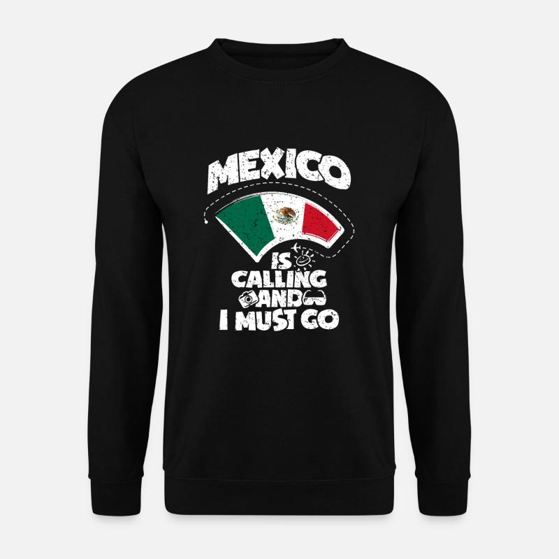 Mexiko - Unisex Pullover - Schwarz