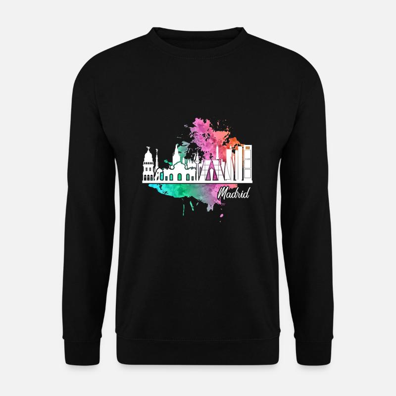 Madrid - Unisex Pullover - Schwarz