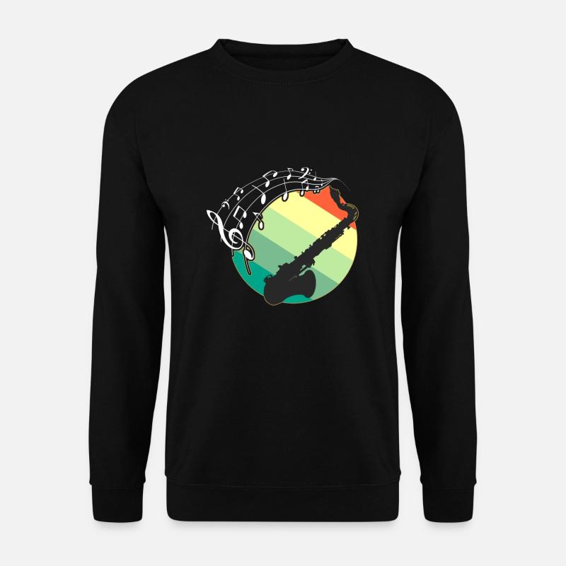 Saxophone - Unisex Sweatshirt - black
