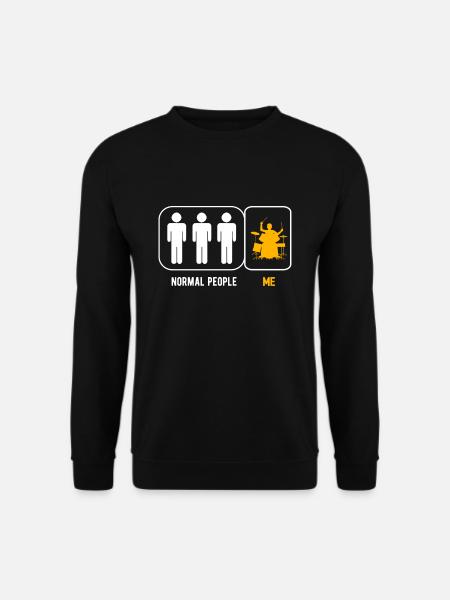 Drums - Unisex Sweatshirt - black