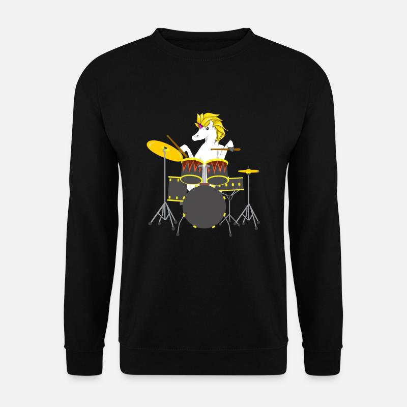Drums - Unisex Sweatshirt - black