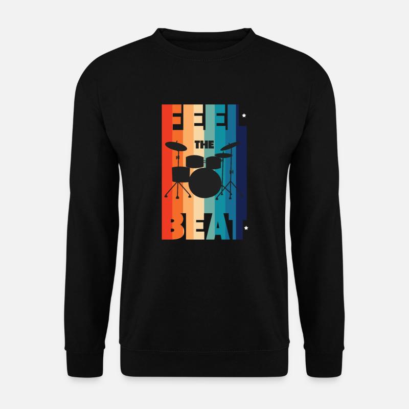 Drums - Unisex Sweatshirt - black